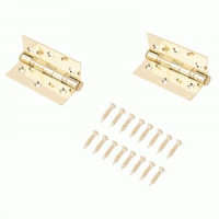 АЛЛЮР 3252(20325) 2BB-FHP BP 2 подш.,латунь 80х60 Петля дверная 2шт. (цена за упак,50,10,1)