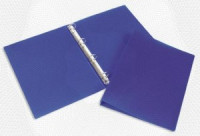 Папка на 4-х кольцах пласт. 17/32мм А4 Attache F504/045 синяя 112287