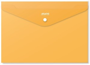 Папка-конверт на кнопке Attache Selection Crocus 6шт в уп. 845455