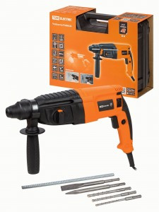 TDM Перфоратор П-850/26,850Вт,0-1150 об/мин,0-5300 уд/мин,3Дж,патрон SDSPlus,кейс,"Рубин"SQ1087-0103