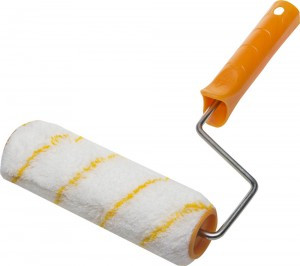 Валик STAYER "MASTER" GIRPAINT ПОЛИАКРИЛ малярный в сборе, ворс 10мм, бюгель 6мм, 30х150мм