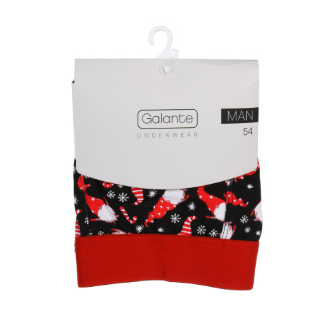 GALANTE Трусы-боксеры мужские с принтом р.54, 95%хлопок, 5%спандекс, разноцветные, НГ2026-2
