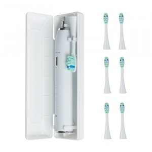 Зубная щетка электр. Galaxy LINE GL4983, 37200об/мин, 5 режимов, таймер, кейс, 7 насадок/компл, бел