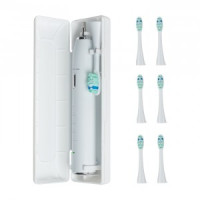 Зубная щетка электр. Galaxy LINE GL4983, 37200об/мин, 5 режимов, таймер, кейс, 7 насадок/компл, бел