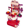 ИГРОЛЕНД Игровой набор "Кухня в чемодане", на колесах, PP, картон, 22х15,5х31 см