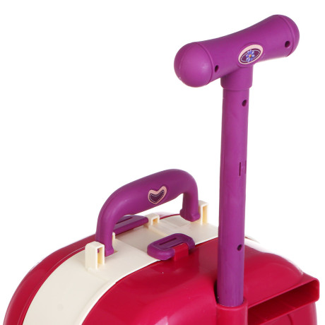 ИГРОЛЕНД Игровой набор "Кухня в чемодане", на колесах, PP, картон, 22х15,5х31 см