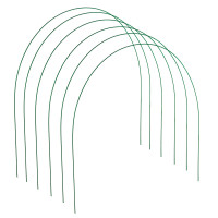 Дуга парниковая металлическая 2,5м в ПВХ, комплект 6 шт