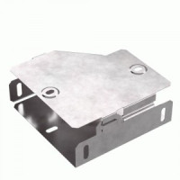 Промрукав Переходник правый с крышкой Стандарт 300х200х80 PR16.0518