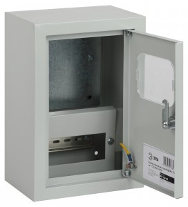 ЭРА щит (корпус) метал. ЩУРн 1/6зо-1 76 УХЛ3 (285х190х130), окно, (полный компл.) IP31