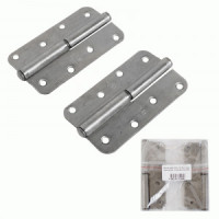 Петля накл Кунгур ПН1-110 без покр. левая 2 шт. Упакованная (25)