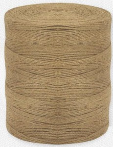 Шнур банковский джутовый, полиров., ~1,5 кг, диам 1,5 мм 96532