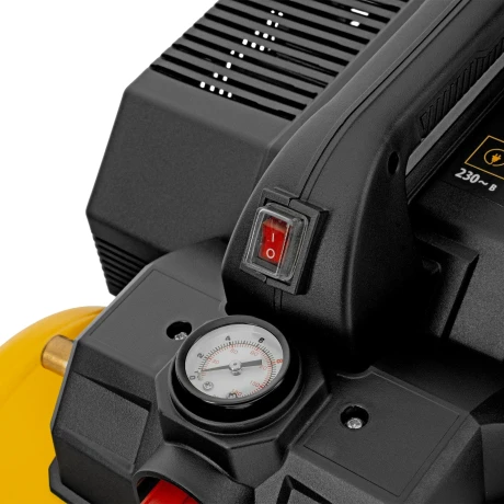 Компрессор  DLS750/6 безмасляный малошумный 750 Вт, 140 л/мин,ресивер 6 л Denzel