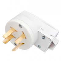 Bylectrica вилка штепсельная для электроплиты (ВШ)3P+PE 32А 440В В32-003 бел(для РА32-005, РС32-004)