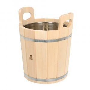 Запарник 12л с нерж.вставкой, липа, 33218 Банные штучки