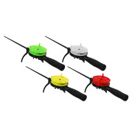 AZOR FISHING Удочка зимняя, пластик, длина 36см, d7,5см, 3 цвета