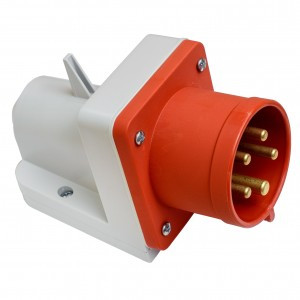 Bylectrica силовая вилка CEE 525 стационарная 3P+N+PE 32А 380В IP44, ВПО32-906