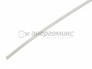 Rexant Н-1,  3,5 / 1,75 мм 1м термоусадка прозрачная, уп. 50!!!, 20-3509