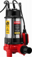 Насос ЗУБР фекальный погруж, 1100 Вт, пропуск сп-ть 245л/мин,напор 8м, чугунный корпус