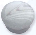 Ручка мебельная 2501-2 белая с рисунком тигр