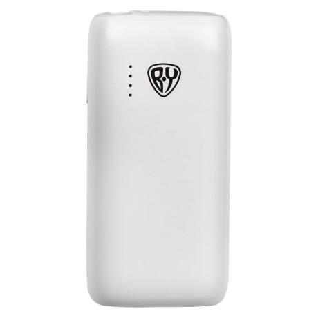BY Аккумулятор мобильный Мини, 5000мАч, USB/Type-C, Быстрая зарядка QC3.0+PD, 5A, белый