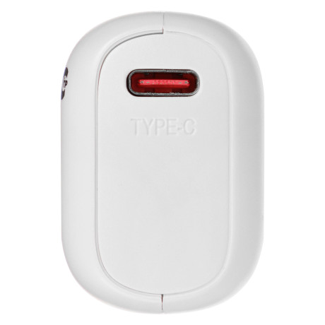 BY Аккумулятор мобильный Мини, 5000мАч, USB/Type-C, Быстрая зарядка QC3.0+PD, 5A, белый