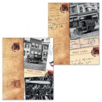 Тетрадь 96л. BRAUBERG клетка, Страны (4 вида), обл. мел. карт.,  401292