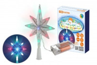 TDM Звезда на елку 9LED 20см разноцв. (2хAA) SQ0361-0066
