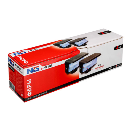 NEW GALAXY Фары противотуманные HT-86 белые, 155х65мм, комплект 2 шт