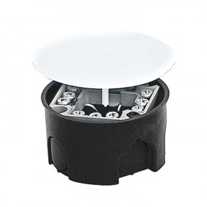 Коробка распаячная КМТ-010-019 для подштукатурного монтажа с клеммником и крышкой (68х42) EKF PROxim