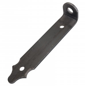 Домарт Проушина воротная 200*45*40толщ.5мм) б/п d 16мм10)