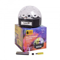 Система св/д (светильник-проектор вращ.) B52 &quot;YB7&quot; круги d=18см, MP3/USB/SD/пультДУ 18W/220V