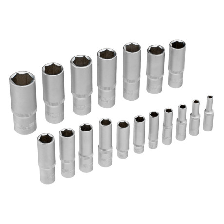 Набор инструментов, 1/4", 3/8", 1/2", Cr-V, S2, усиленный кейс, 151 предмет Stels