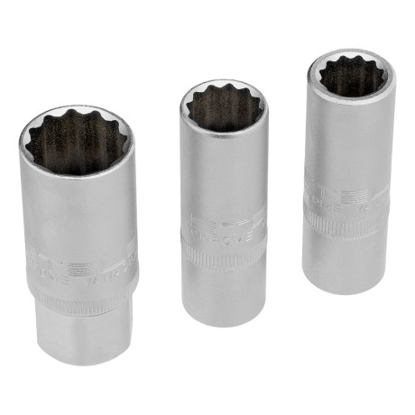 Набор инструментов, 1/4", 3/8", 1/2", Cr-V, S2, усиленный кейс, 151 предмет Stels