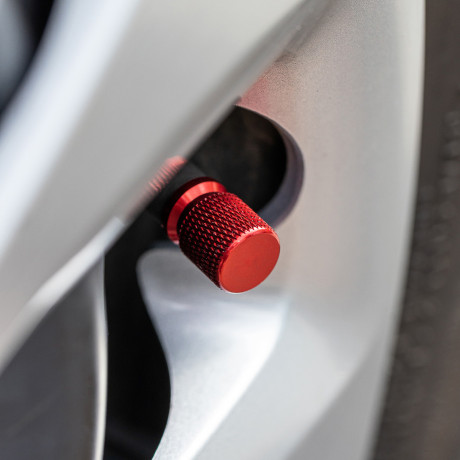 ЕРМАК Набор заглушек ниппеля 4шт., красный