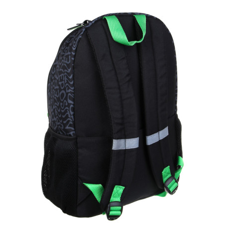 Попугай Кеша Рюкзак подростковый 40х30х15см, 1 отд., 4карм.(1на спинке), уплот.лямки, нашив.,нейлон