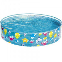 Ненадувной бассейн 122 х 25 см, 277 л, Bestway 55028 4916