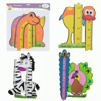 Ростомер до 150см, 45*33,5см, 4 дизайна (кратность 3!!!) ЭВА VL90-149