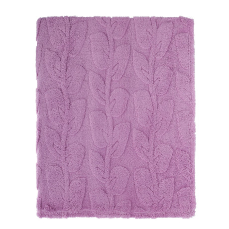 PROVANCE Ботаника Плед с узором 130х170см, 100% полиэстер, 3 цвета