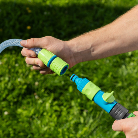 Шланг поливочный прозрачный армированный 3-х слойный, 1/2", 50 м Palisad