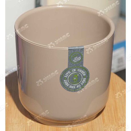 Горшок "Дельта" 4,4л Фраппе с вкл Д19-90 Ливингрин х4