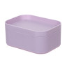 ЮНИLOOK Органайзер для косметики 15,6х11,3х7 см, пластик PP, 2 цвета