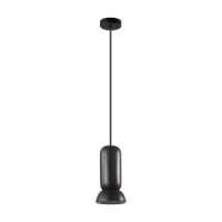 ODEON LIGHT 5054/1D PENDANT ODL24 315 чер./мет/керамика Подвес GU10 LED 4W KERAMA 81