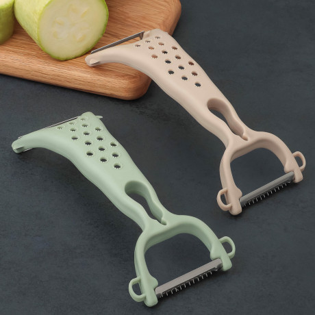 SATOSHI Набор многофункциональных овощечисток 2пр, 5в1, нерж сталь