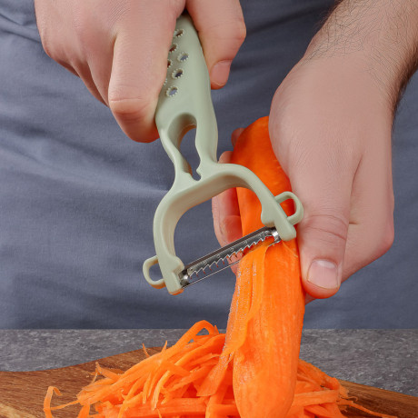 SATOSHI Набор многофункциональных овощечисток 2пр, 5в1, нерж сталь