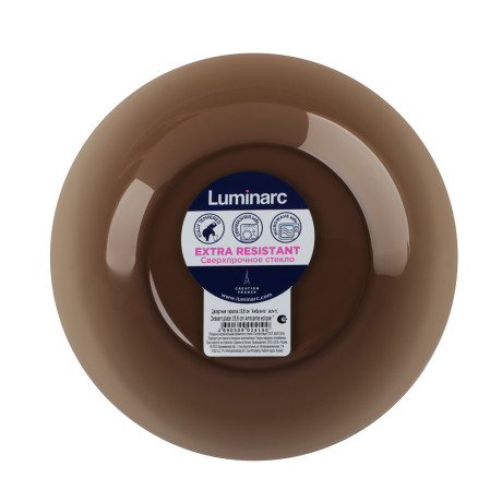 Luminarc Эклипс Амбьянте Тарелка десертная 19,6см, дымчатое стекло, арт. L5087