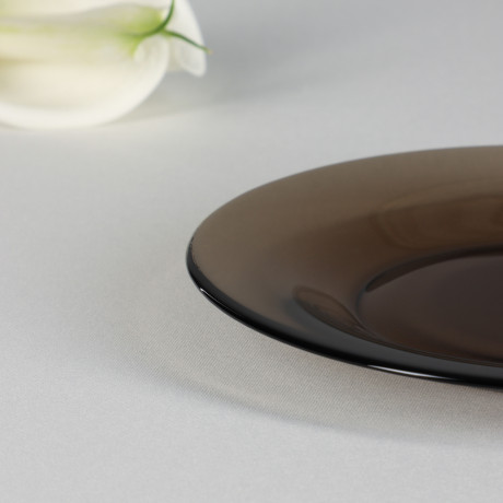 Luminarc Эклипс Амбьянте Тарелка десертная 19,6см, дымчатое стекло, арт. L5087