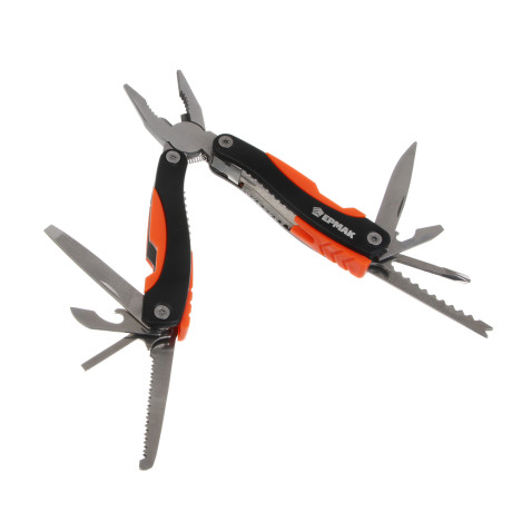 Инструмент многофункциональный тм ЕРМАК, 15 в 1, 2CR13, ABS пластик, нержавеющая сталь