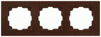 ЭРА Intro Accent рамка СУ 3 мест. венге 6-503-10