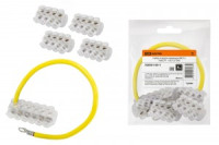 TDM Набор колодок клеммных НКСУ-2 (4xКСУ-1 + КСУ-2)  SQ0581-0011