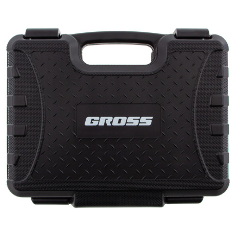 Гайковерт пневматический ударный G985K2, 1/2, 610Нм 9000 об/мин, с набором 17 предметов Gross